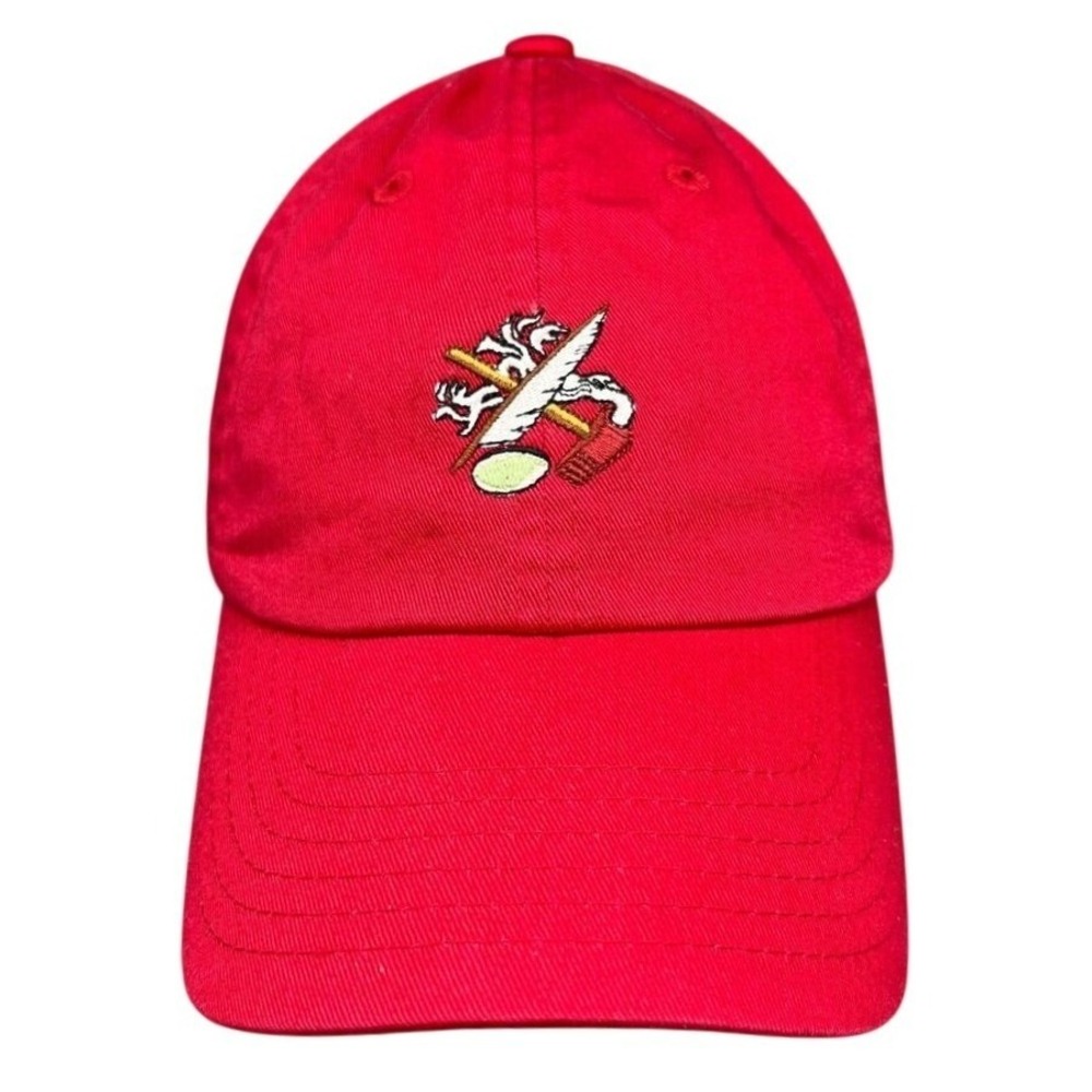 Lady Caddie Hat Womens Golf‎ Adult One Size Adjustable Red 2013 Golfing Golfer
